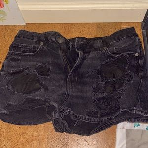 American eagle jean shorts